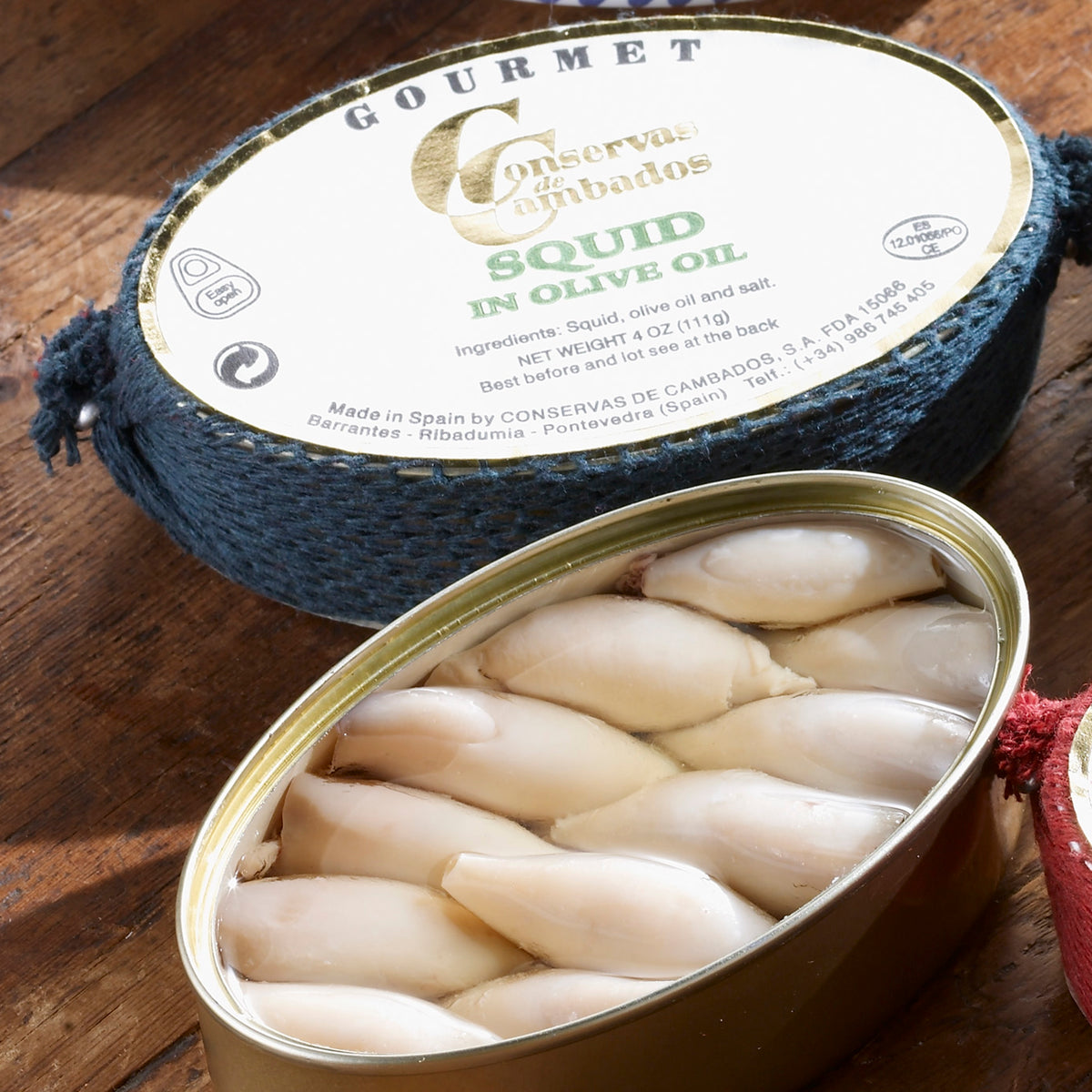 Chipirones by Conservas de Cambados - Squid in Olive Oil