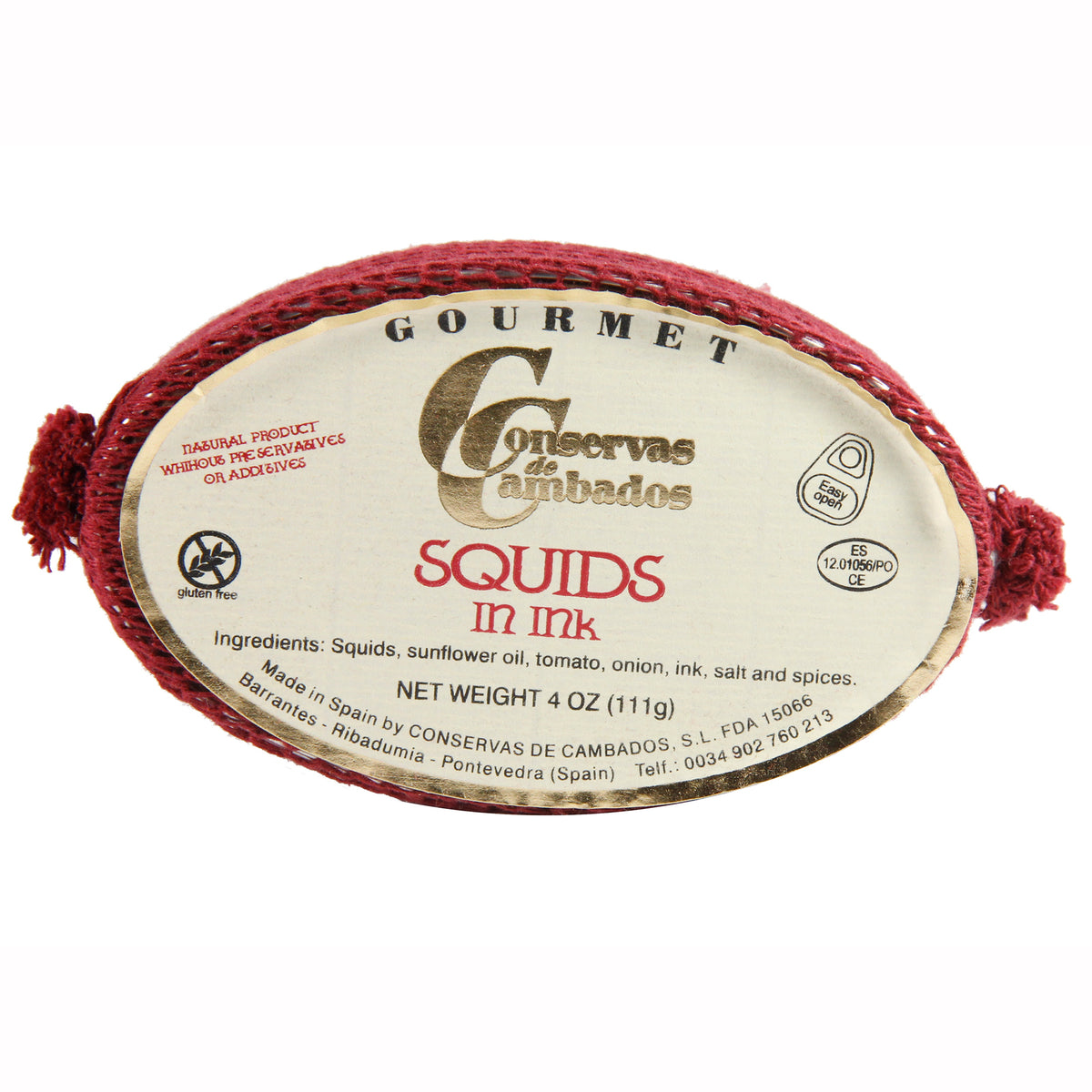 Chipirones en su Tinta by Conservas de Cambados - Baby Squid in Ink