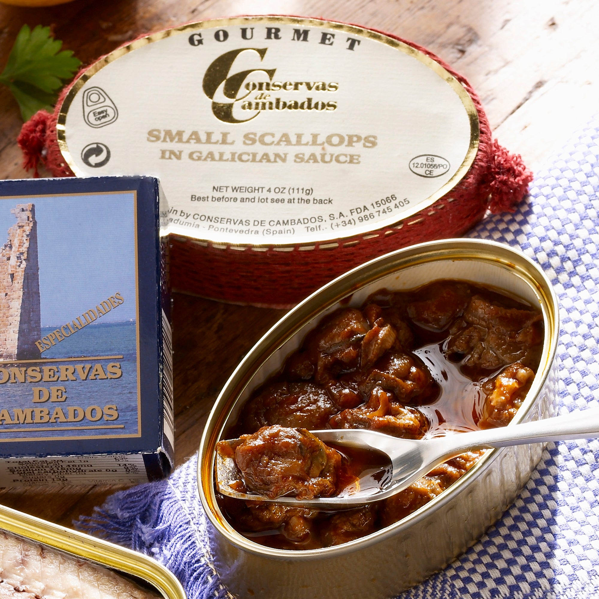 Zamburiñas by Conservas de Cambados - Premium Scallops