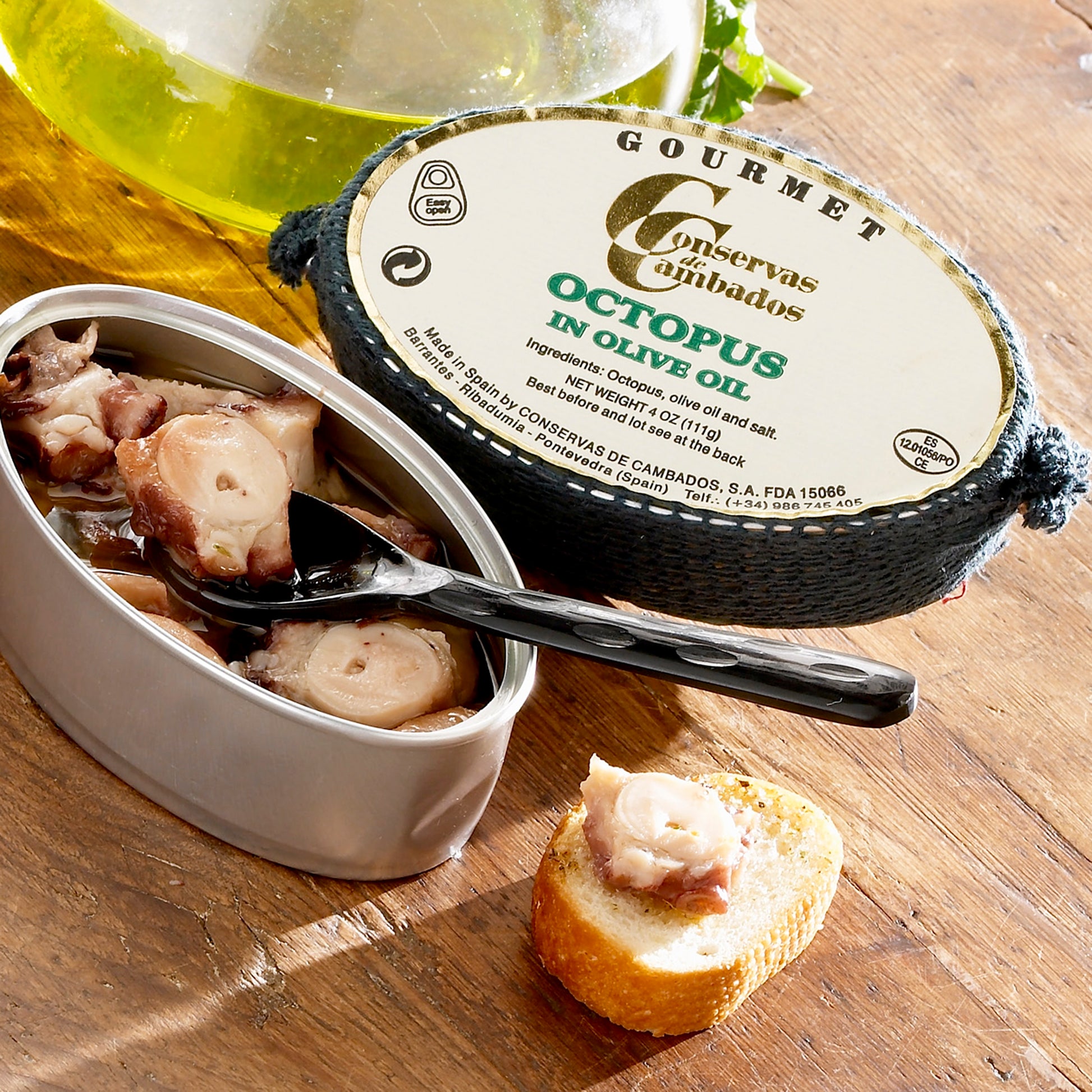 Pulpo by Conservas de Cambados - Octopus in Olive Oil