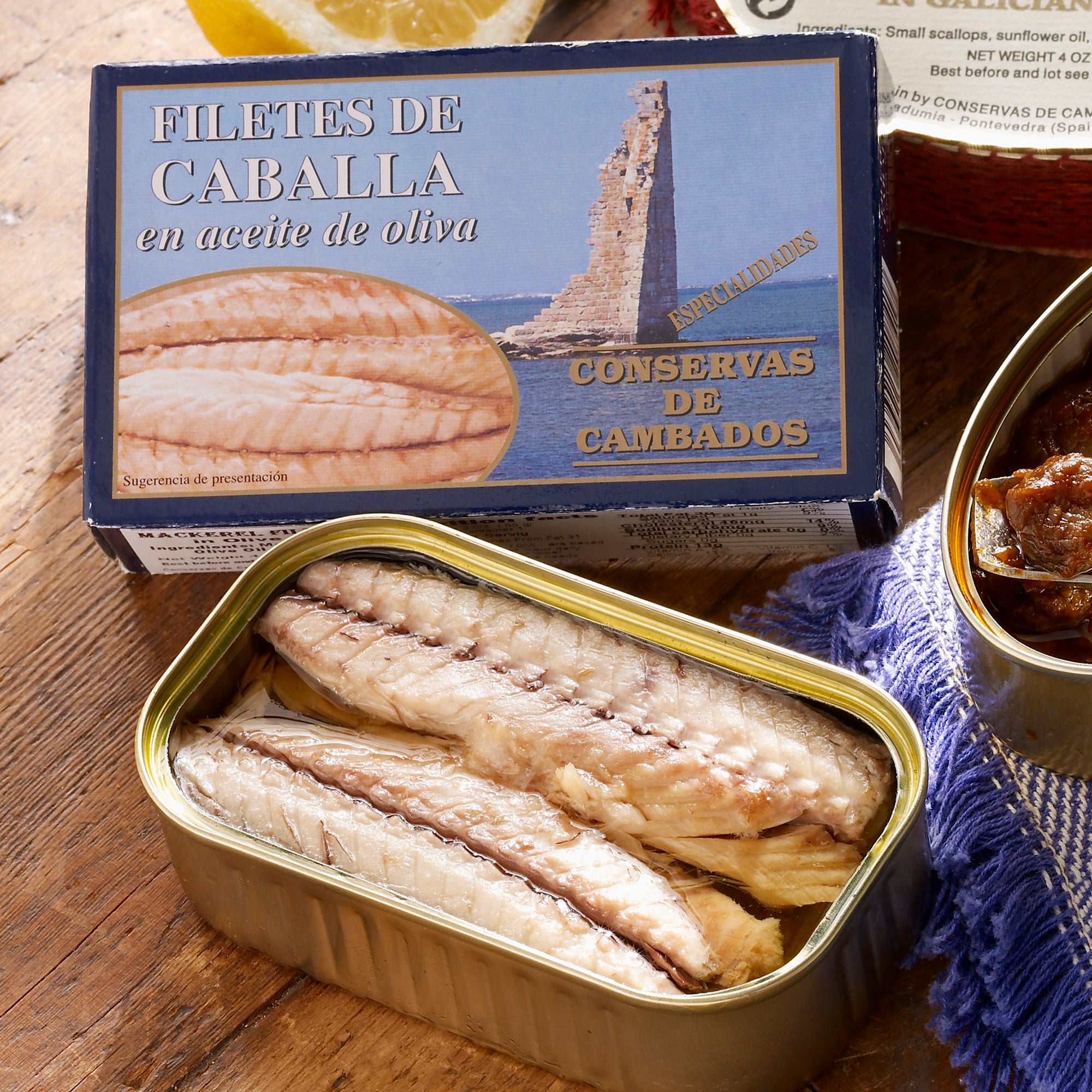 Filetes de Caballa by Conservas de Cambados - Mackerel Fillets