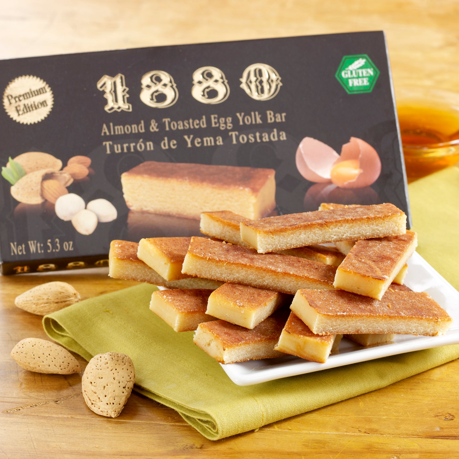 Yema Ground Almond Turrón Candy by 1880