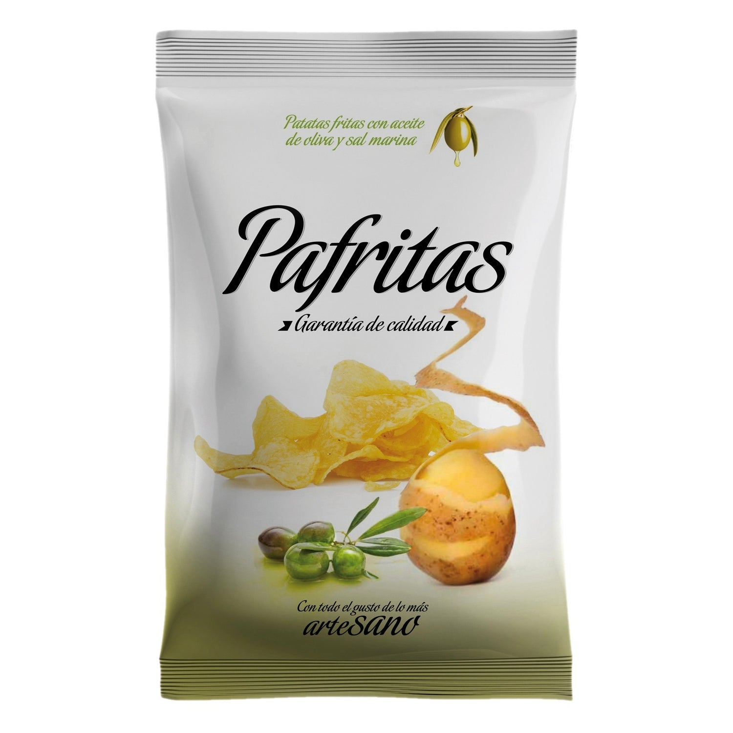 Potato Chips Cooked in Olive Oil by Pafritas - 1.4 oz ea