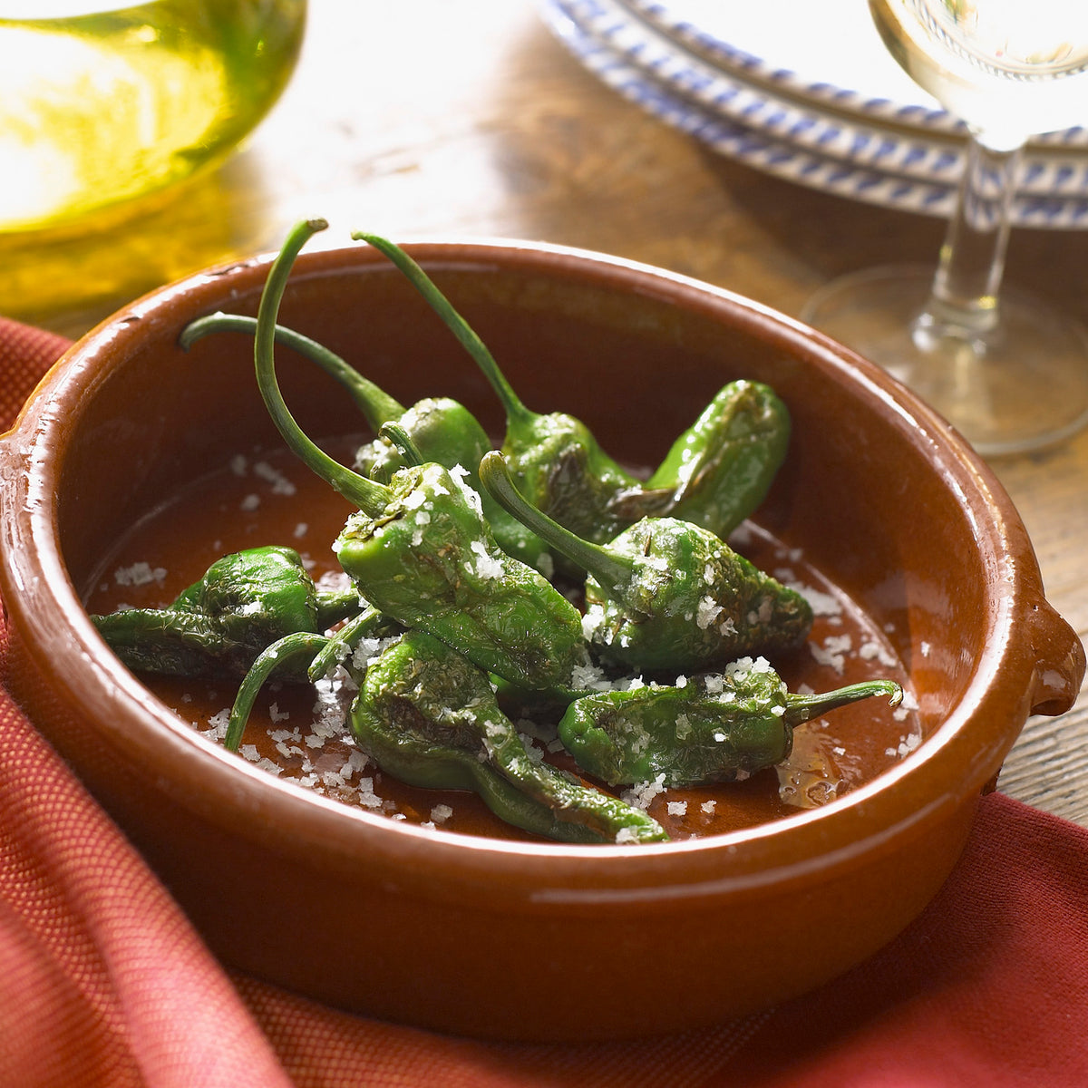 Fresh Padrón Peppers - Pimientos de Padrón (New Size, Ships Within One Week)