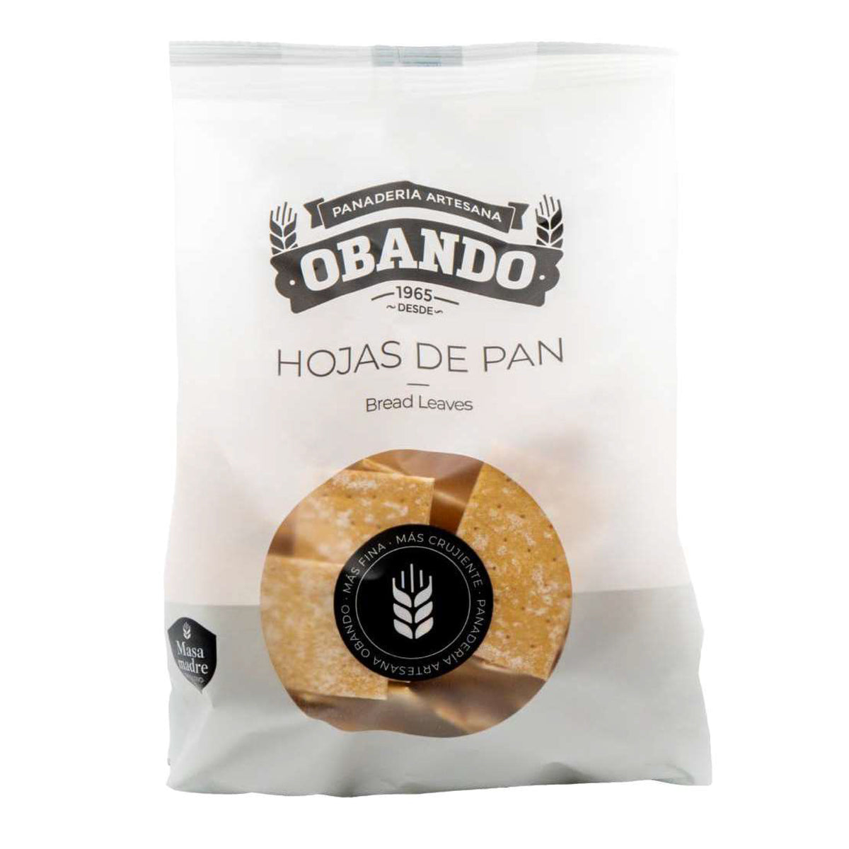 Hojas de Pan Crisp Crackers by Obando