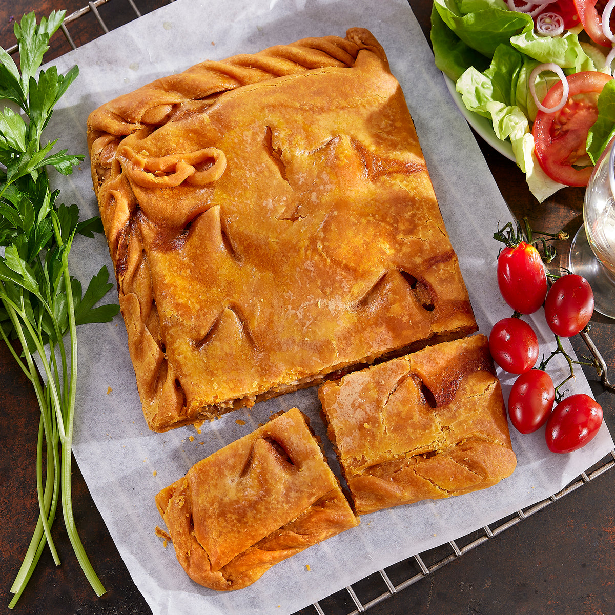 Artisan Cod Empanada from Galicia by Ternura
