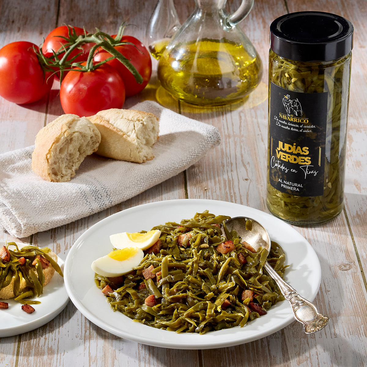 Sliced Judías Verdes Green Beans by El Navarrico