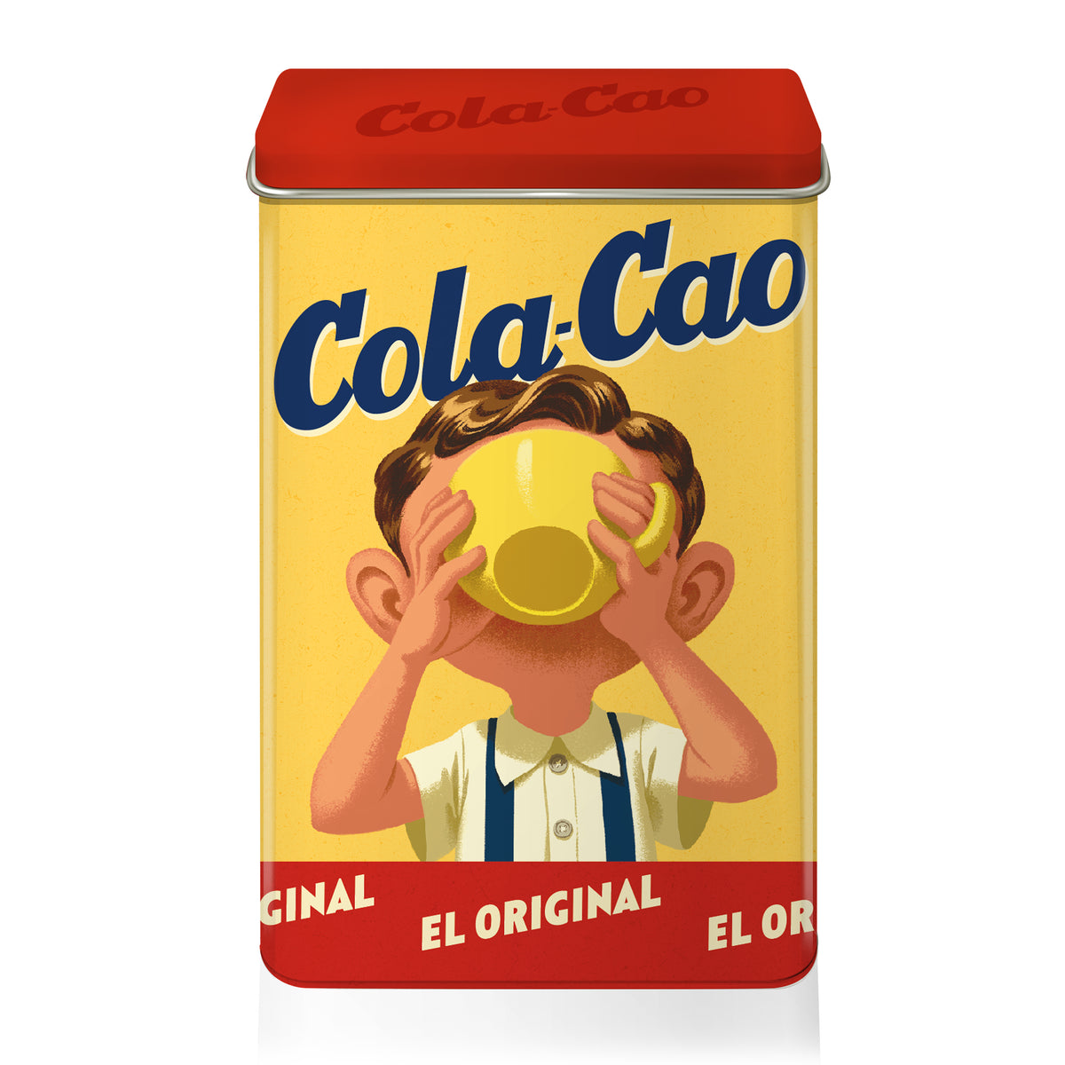 XL Cola Cao Chocolate Drink Mix Collectors Tin - 100 Servings