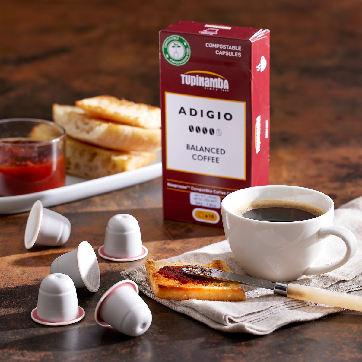 Espresso Pods for Nespresso® by Tupinamba - Compostable