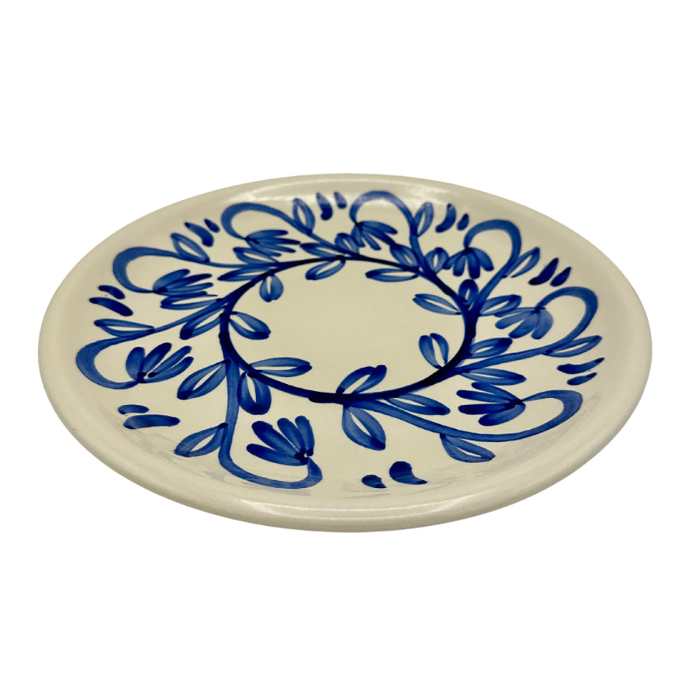 Ceramic Dinner Plate with Córdoba Design - 10 Inches