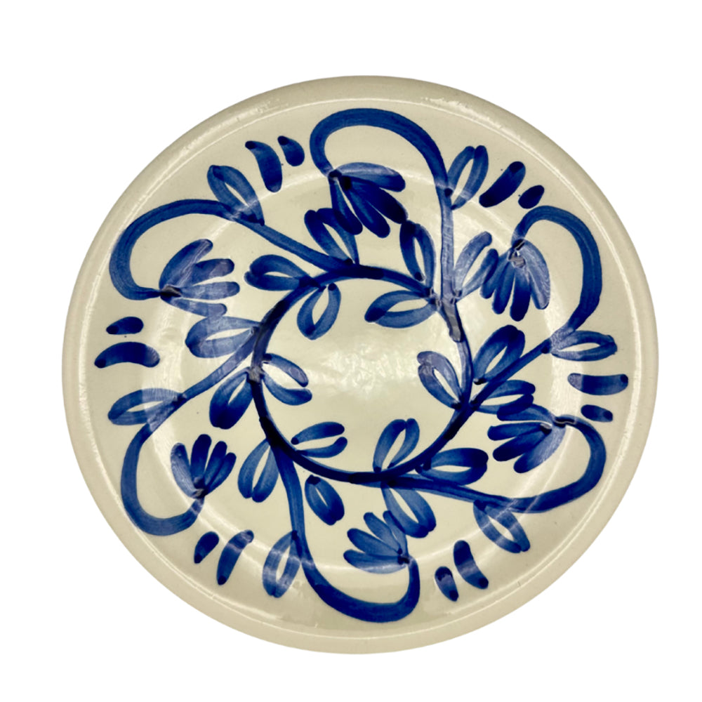Small Ceramic Plate with Córdoba Design - 8 Inches