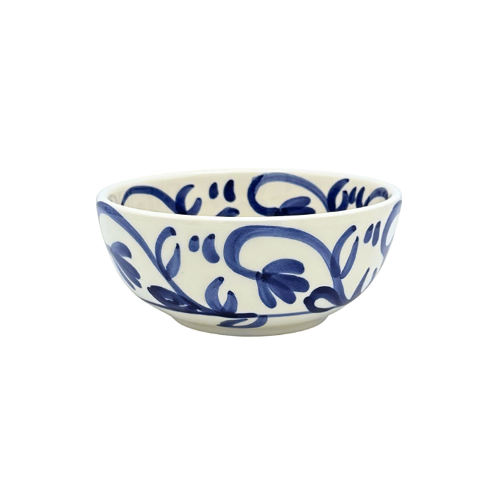 Small Ceramic Bowl with Córdoba Design - 7 Inches