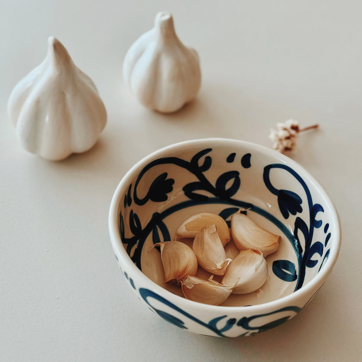 Small Ceramic Bowl with Córdoba Design - 7 Inches