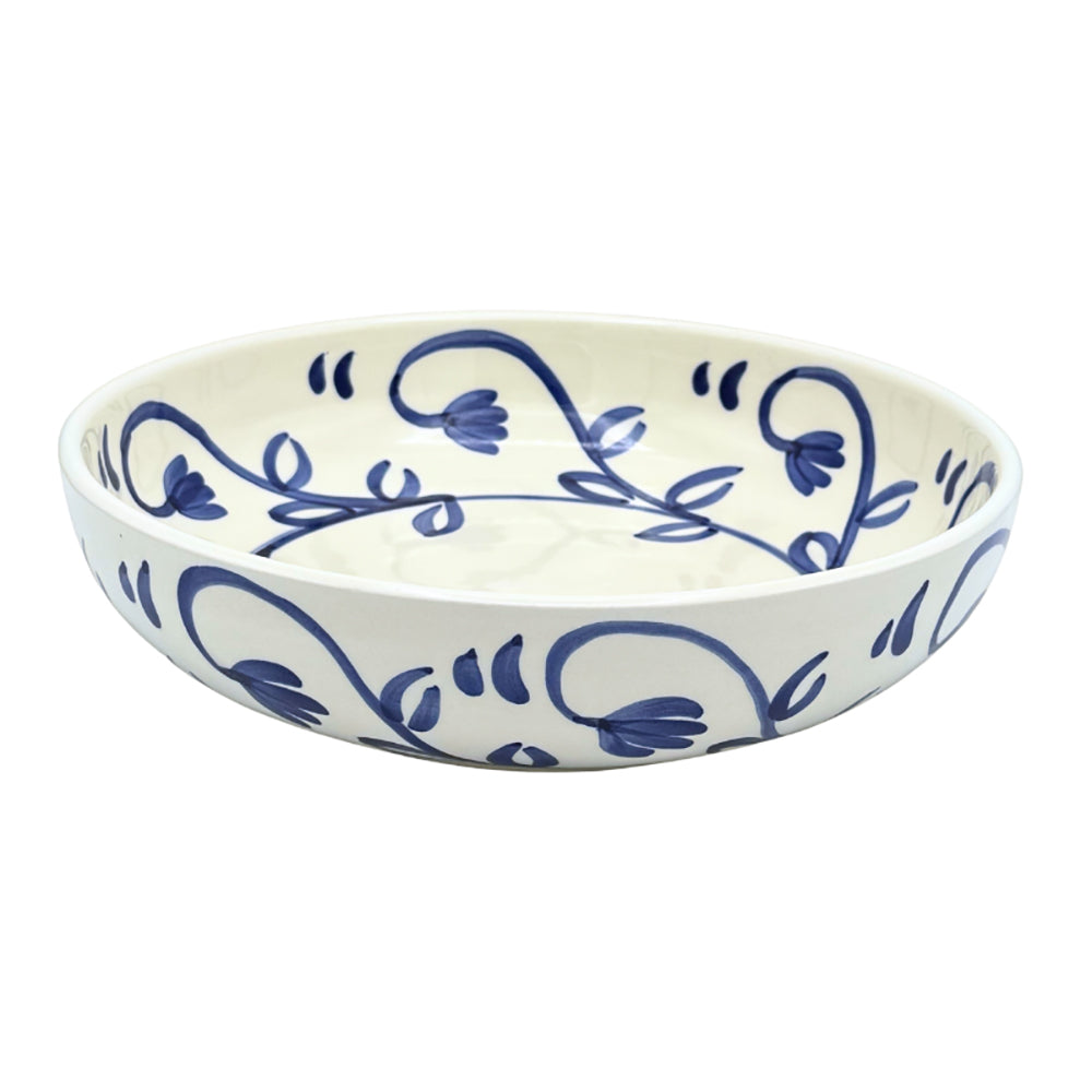 Large Ceramic Bowl with Córdoba Design - 11 Inches