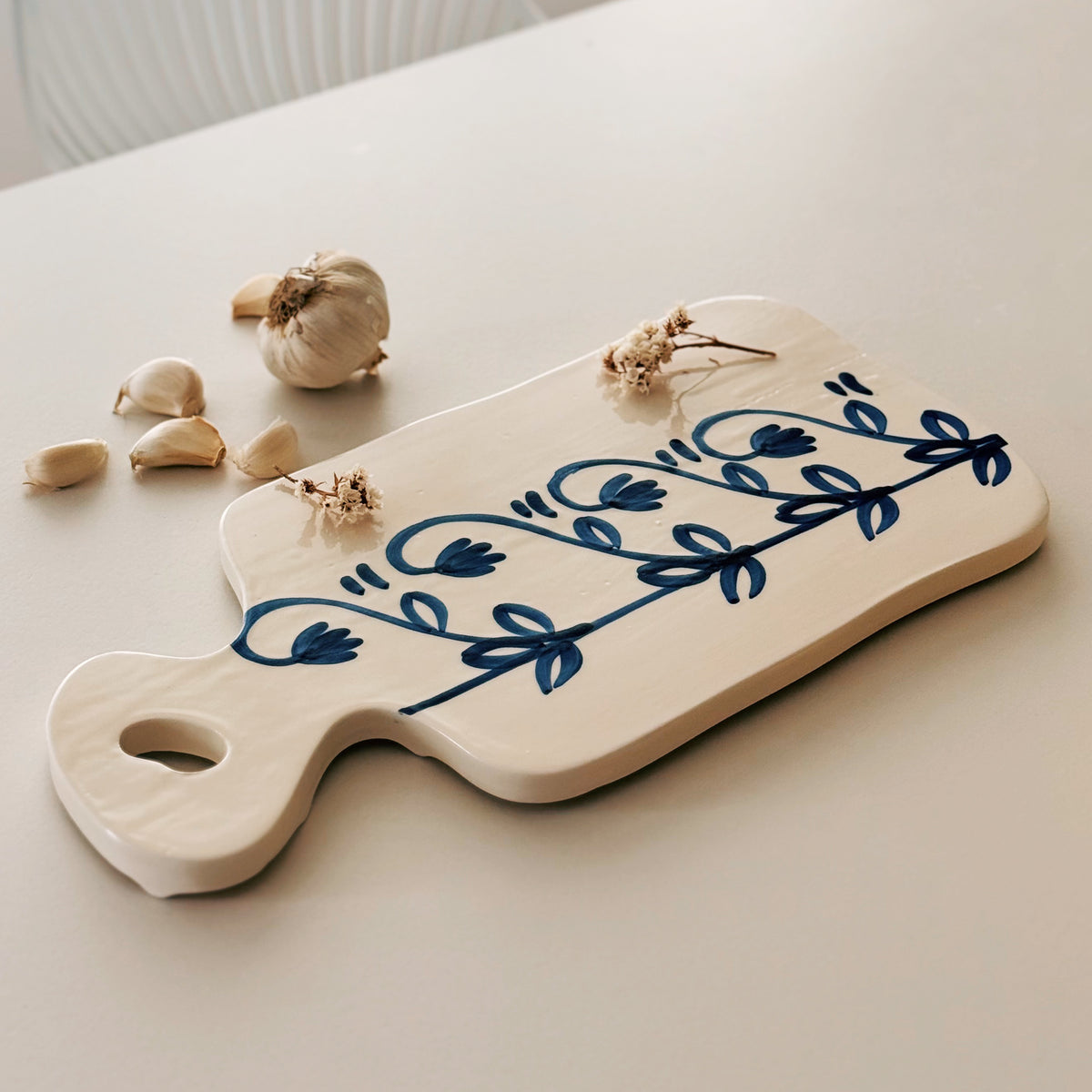 Ceramic Cheese Board with Córdoba Design