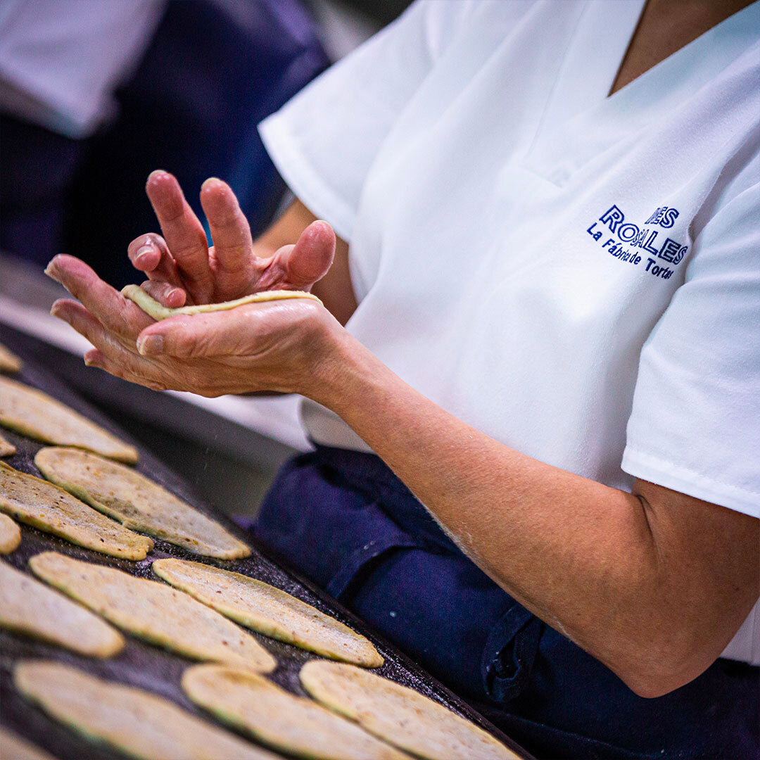 Candied Lemon Tortas de Aceite Crisps by Ines Rosales