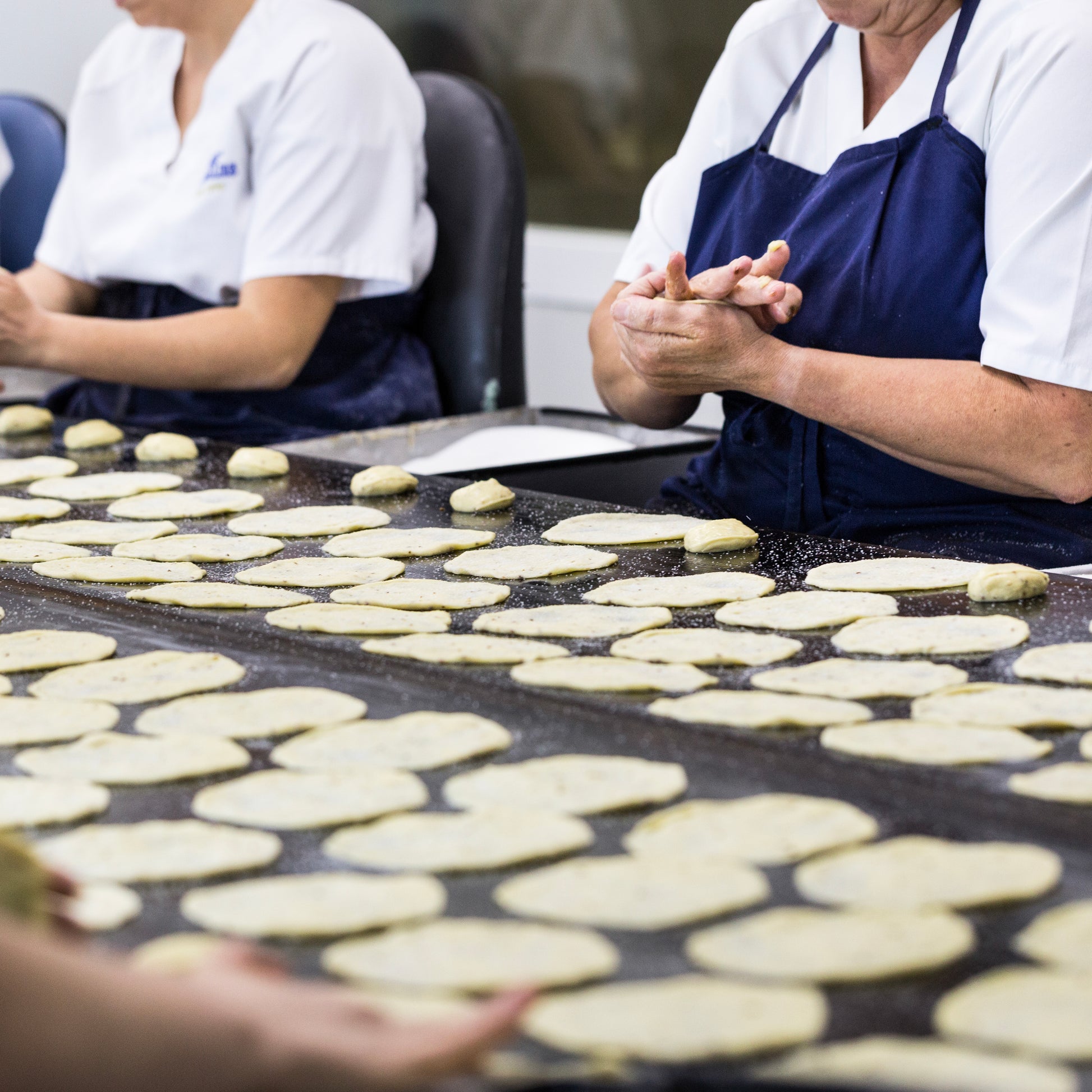 Candied Lemon Tortas de Aceite Crisps by Ines Rosales