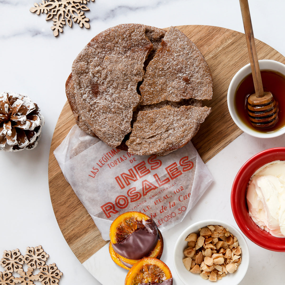 Ginger Spice Tortas de Aceite Crisps by Ines Rosales