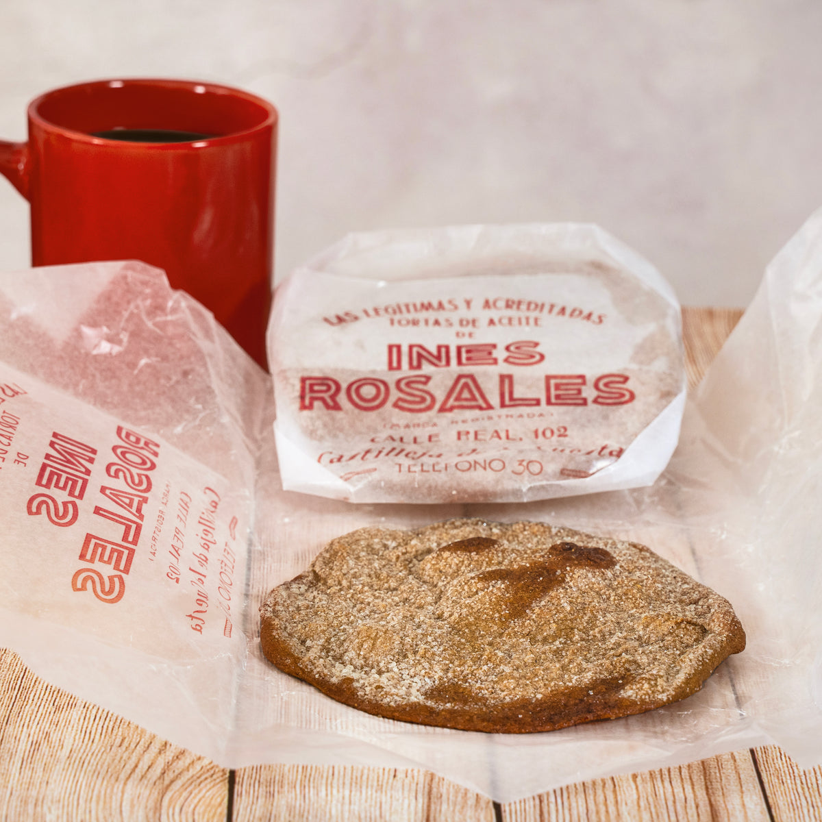 Ginger Spice Tortas de Aceite Crisps by Ines Rosales