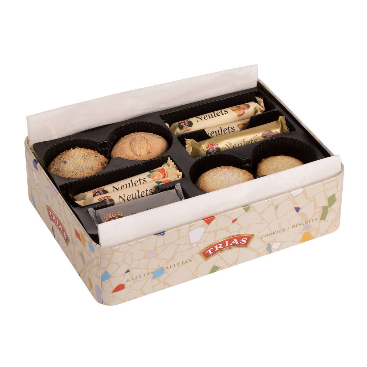 'Barcelona' Gift Tin of Spanish Cookies by Trias