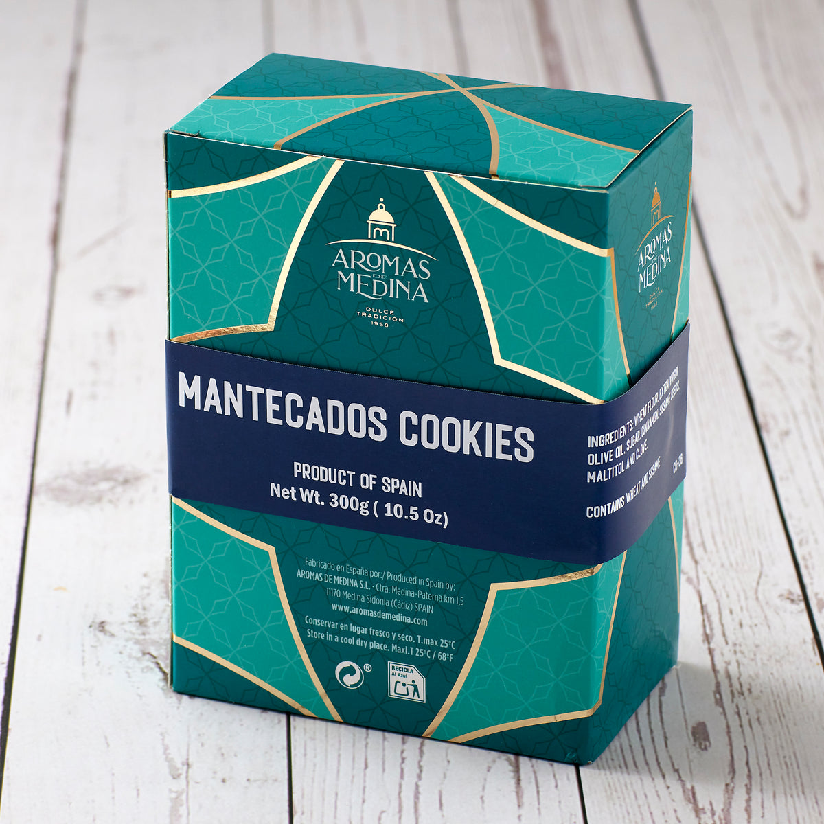 Mantecados Christmas Cookies by Aromas de Medina