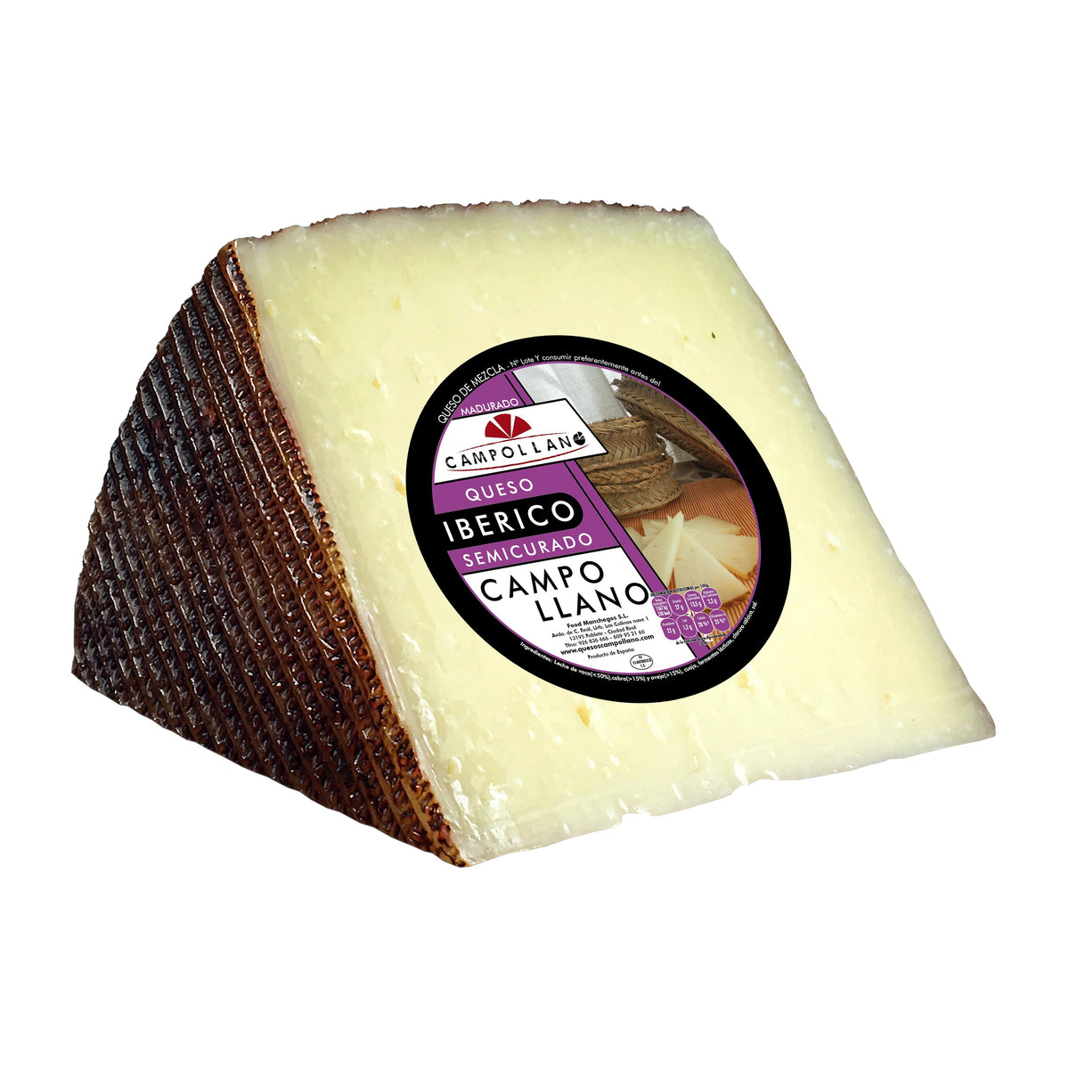 Ibérico Cheese from La Mancha by Campollano - 13 Ounces