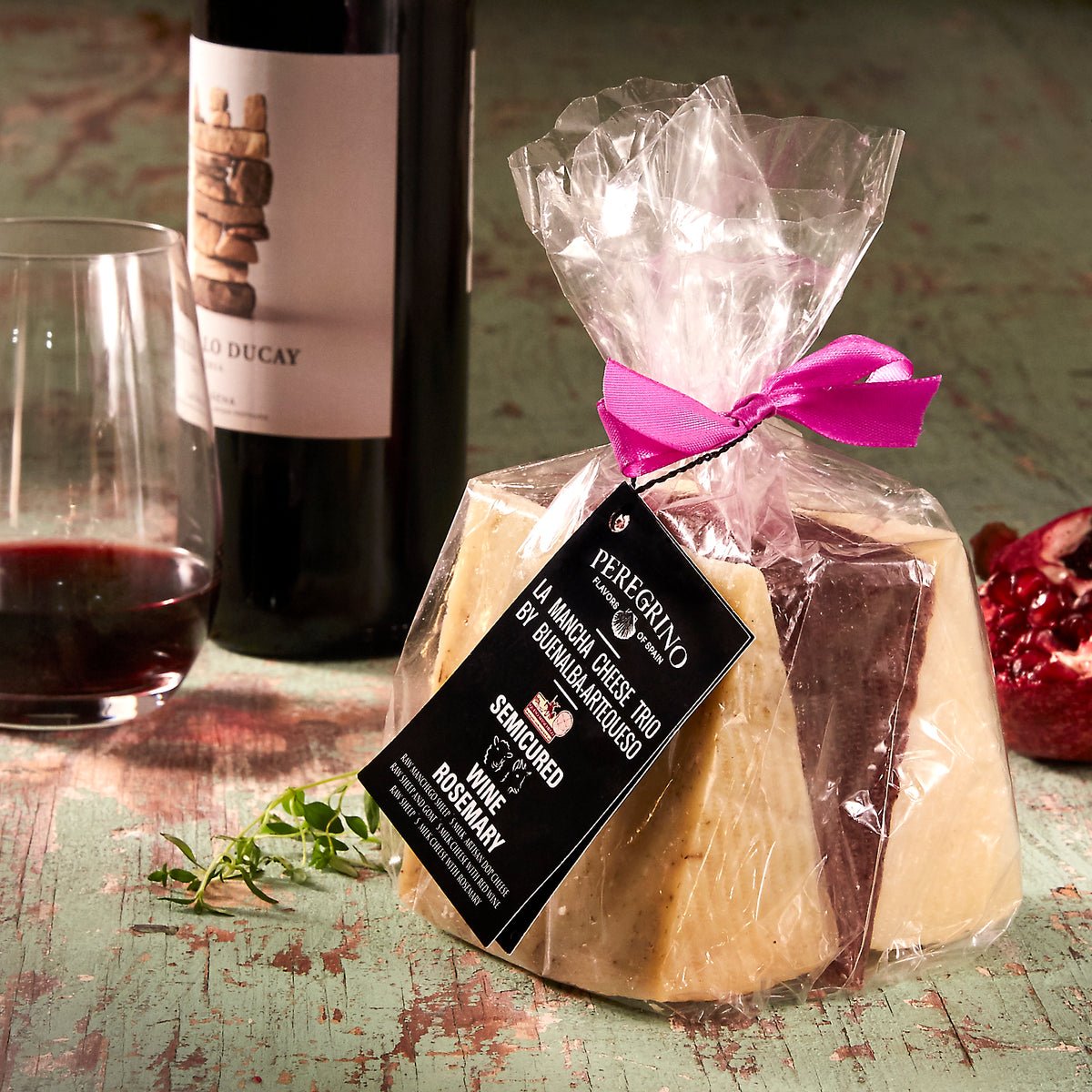 Cheesemaker’s Choice Flight by Peregrino - 3 Wedges, Gift Wrapped