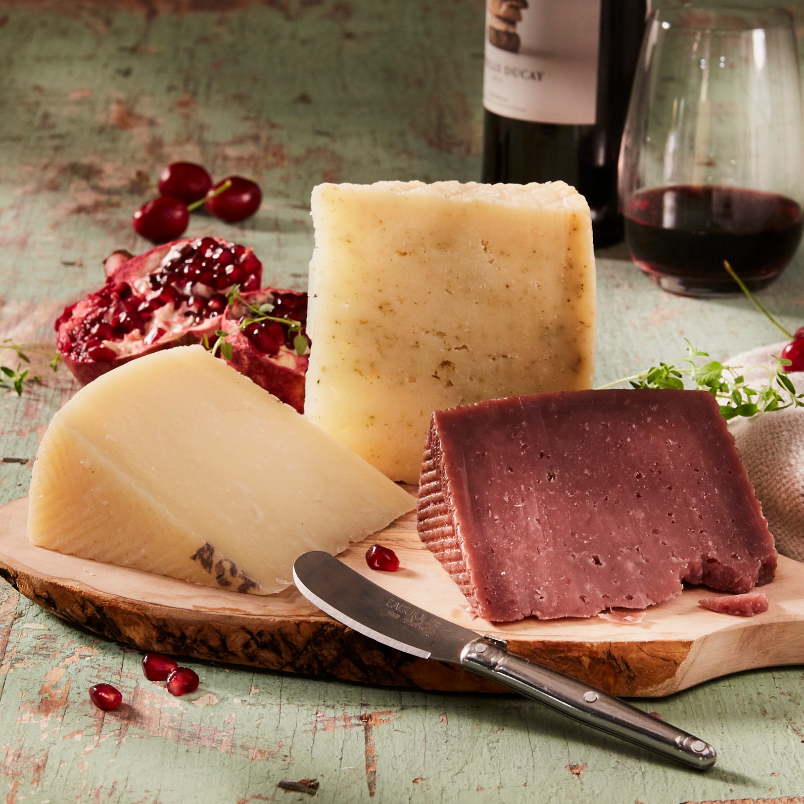 Cheesemaker’s Choice Flight by Peregrino - 3 Wedges, Gift Wrapped