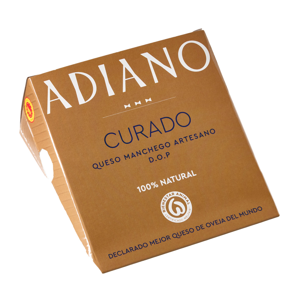 Sharp (Curado) Manchego Cheese by Adiano - 8.8 Ounces
