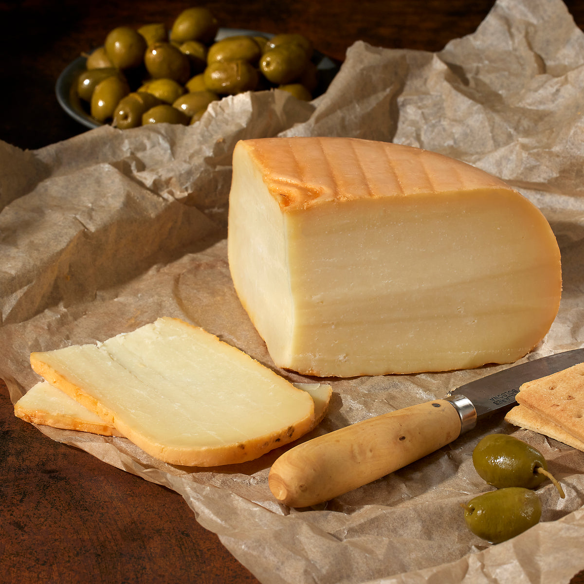 Mahón Cow's Milk Cheese by Subaida, D.O. - 1.1 Pounds