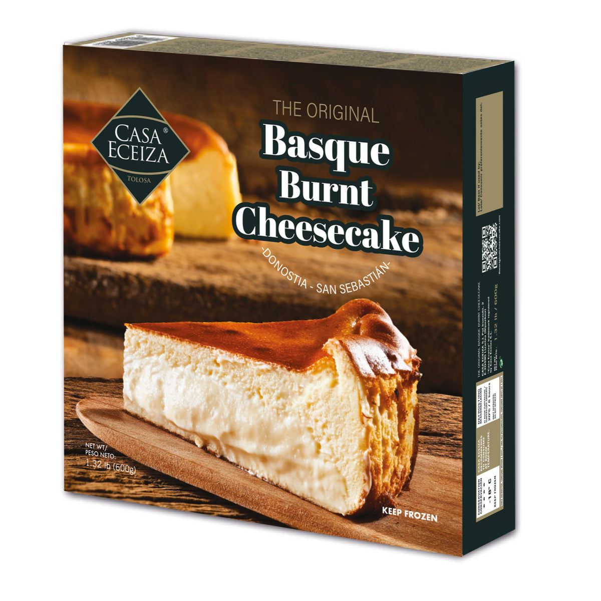 Burnt Basque Cheesecake, The Original by Casa Eceiza