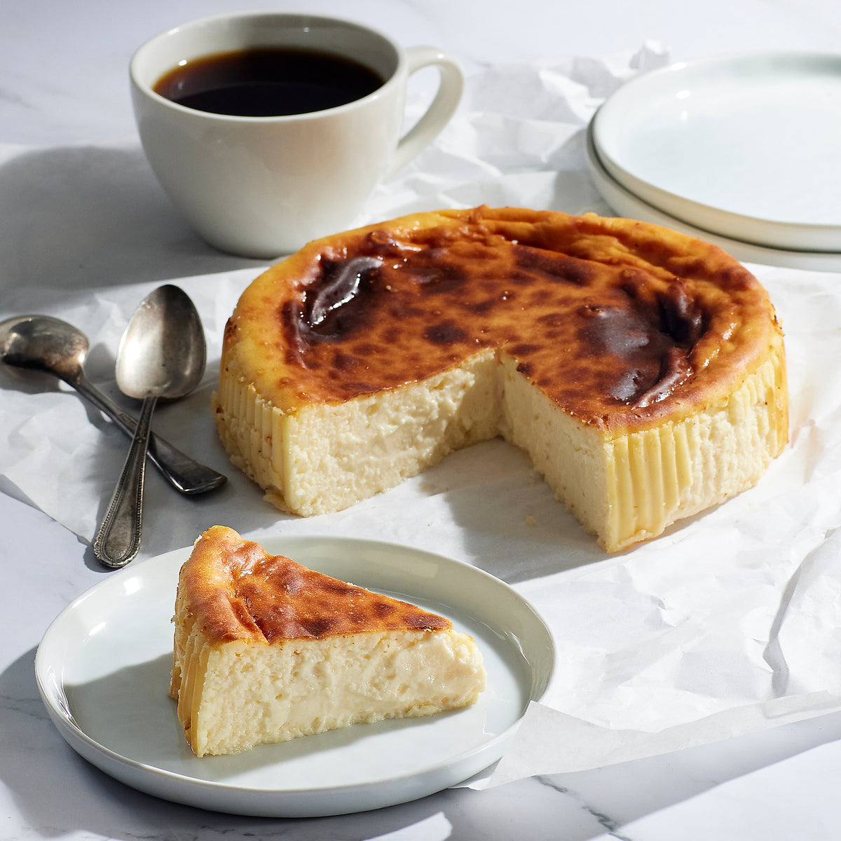 Burnt Basque Cheesecake, The Original by Casa Eceiza