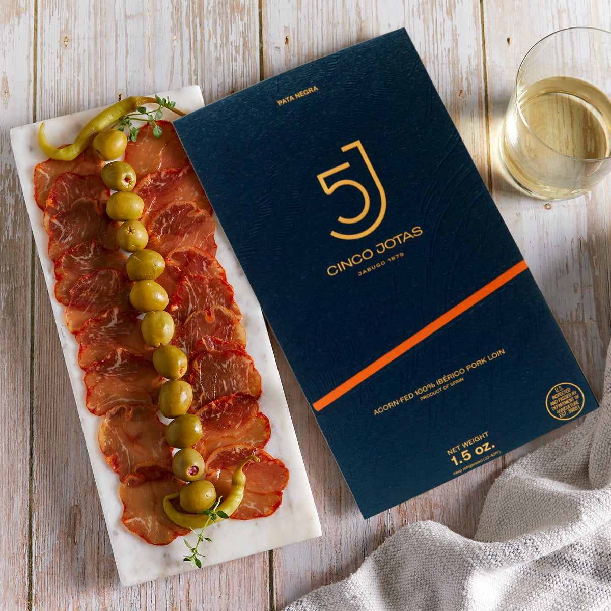 Cinco Jotas Sliced 100% Ibérico de Bellota Loin