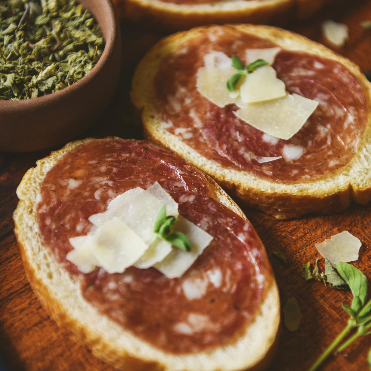 Sliced Mesa Salami with Oregano by Texas Iberico®