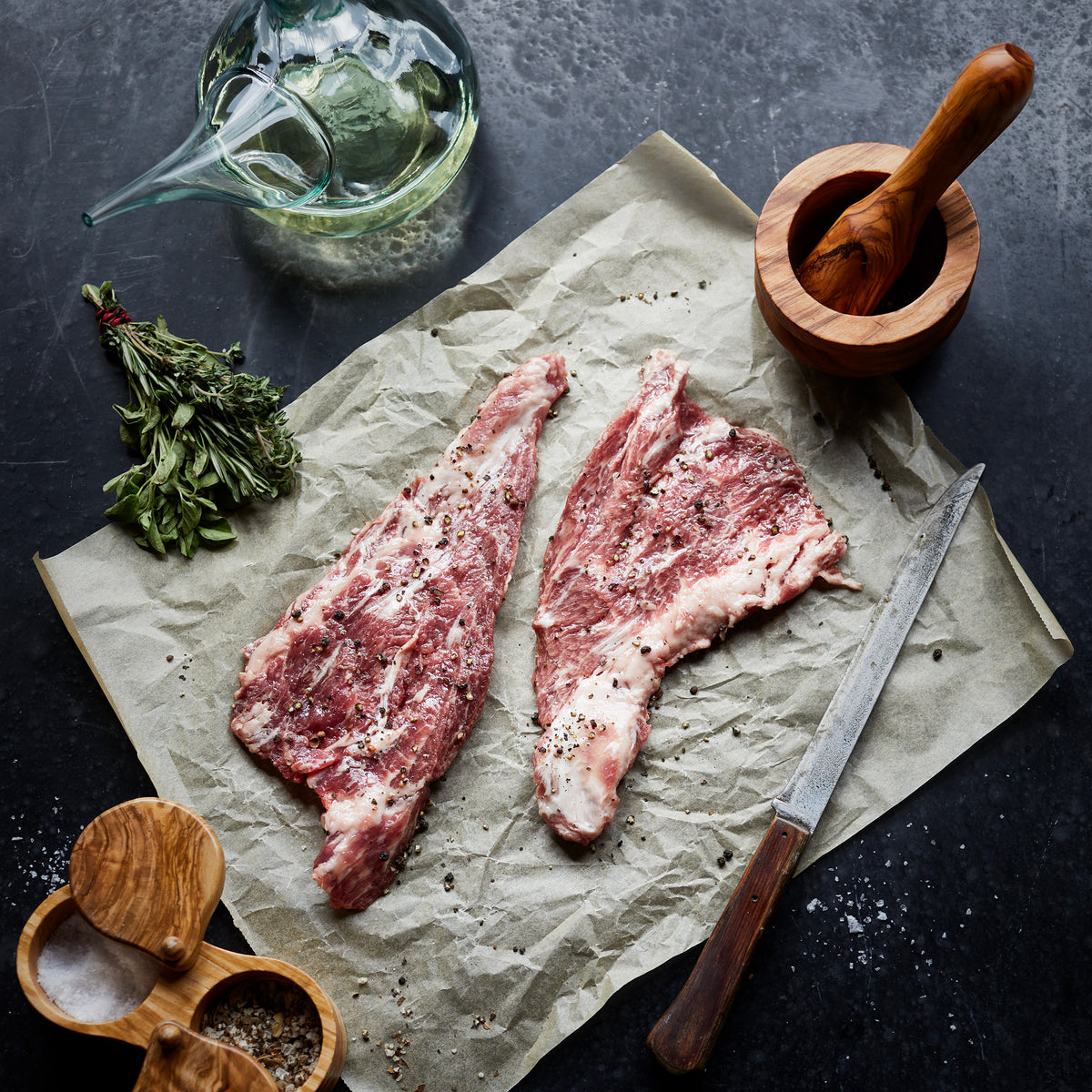 Acorn-Fed Ibérico Loin Steak (Pluma) by COVAP - Pasture Raised Pork