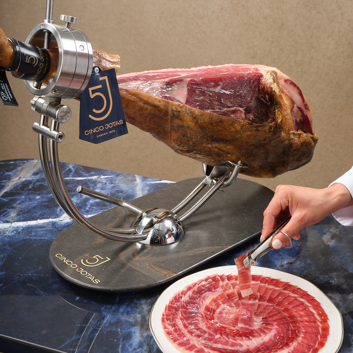 Cinco Jotas Bone-In 100% Ibérico de Bellota Jamón - FREE SHIPPING!