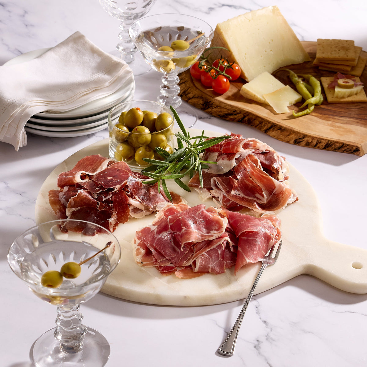 Photo of Jamon Tasting Trio of Sliced Ham