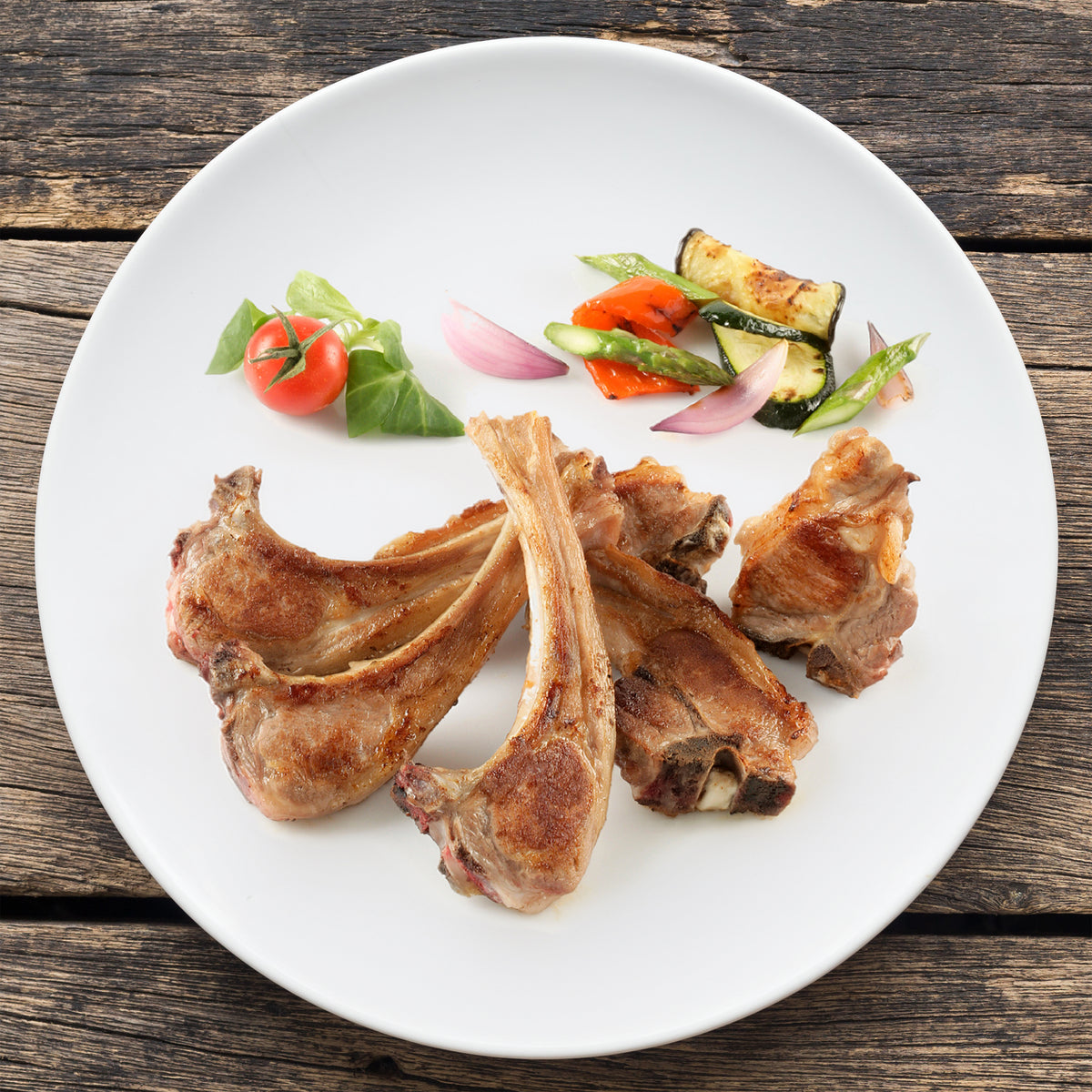 Cordero Lechal Suckling Lamb Chops by Moralejo
