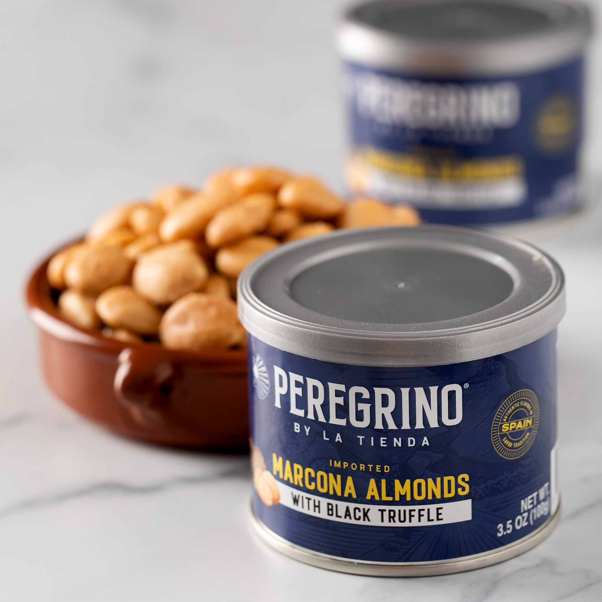 Marcona Almonds with Black Truffle by Peregrino