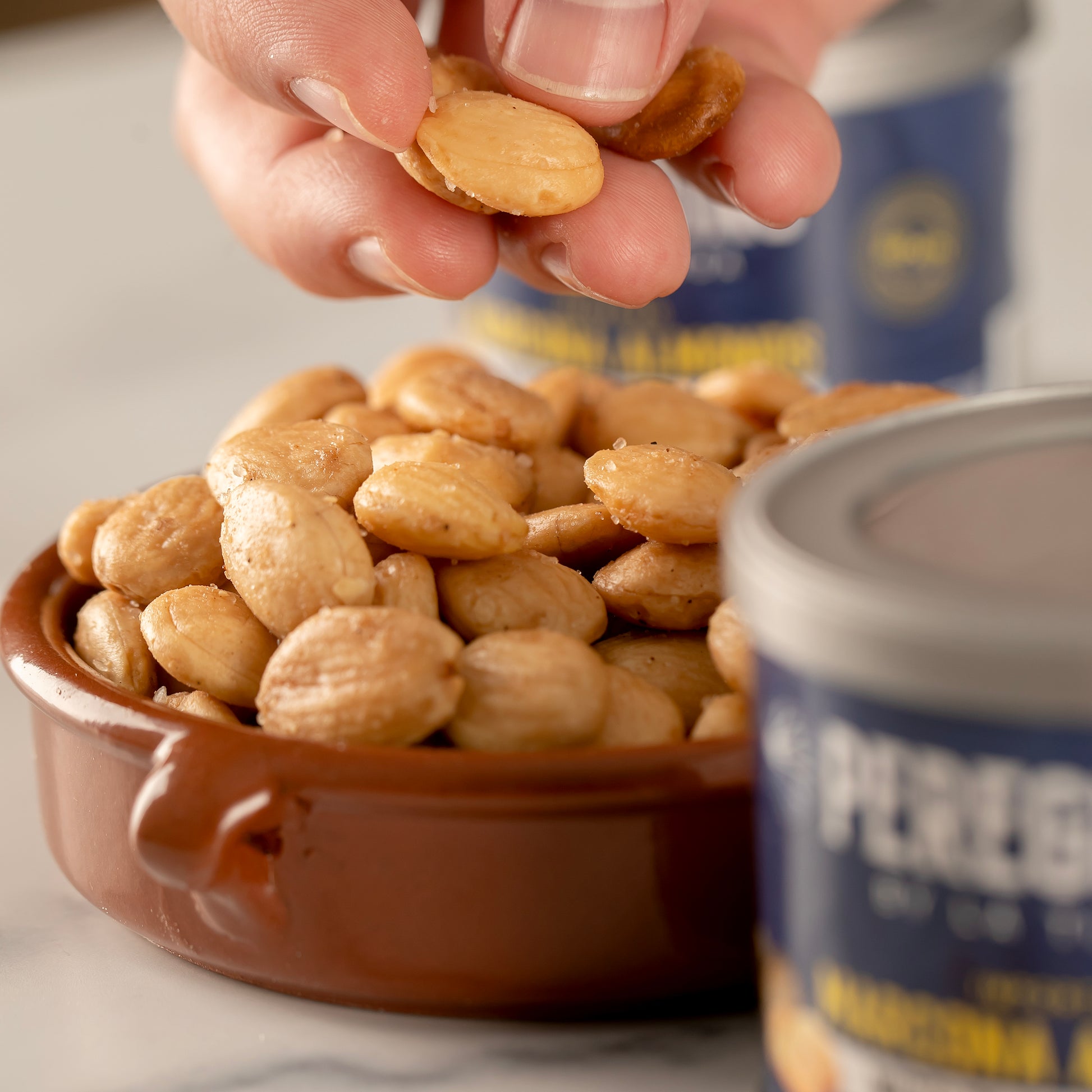 Marcona Almonds with Black Truffle by Peregrino