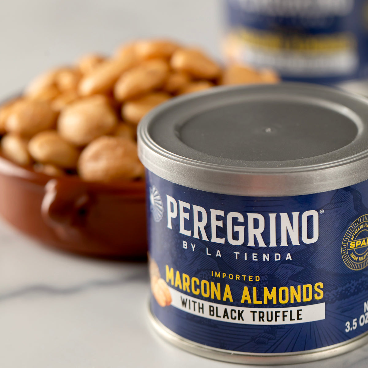 Marcona Almonds with Black Truffle by Peregrino