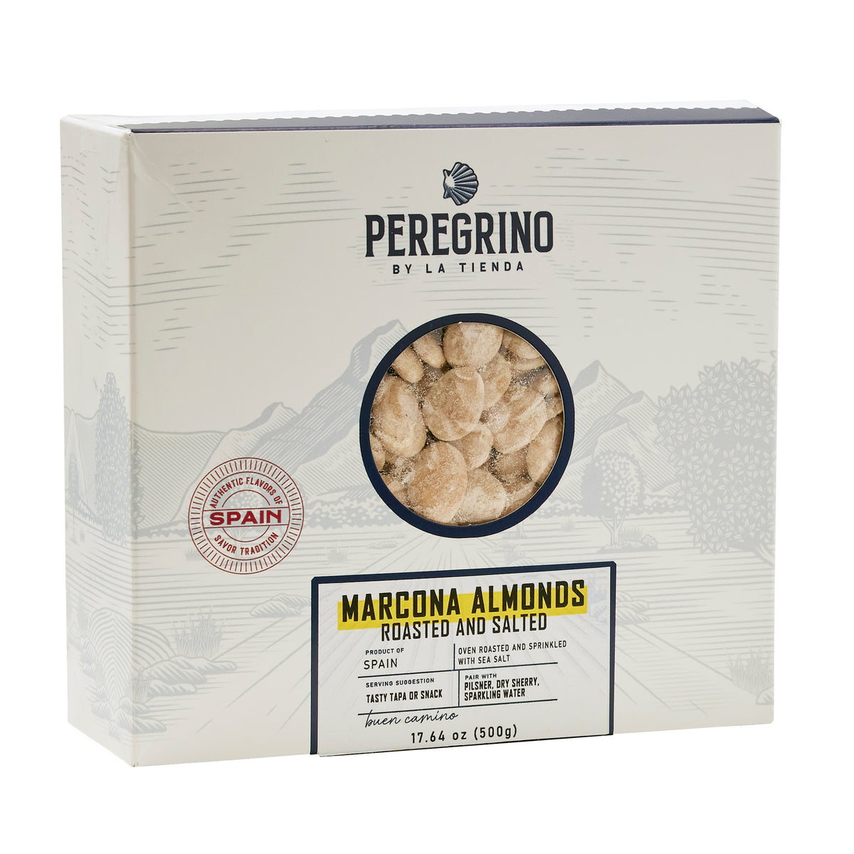 Roasted Marcona Almonds by Peregrino - 1.1 Pounds