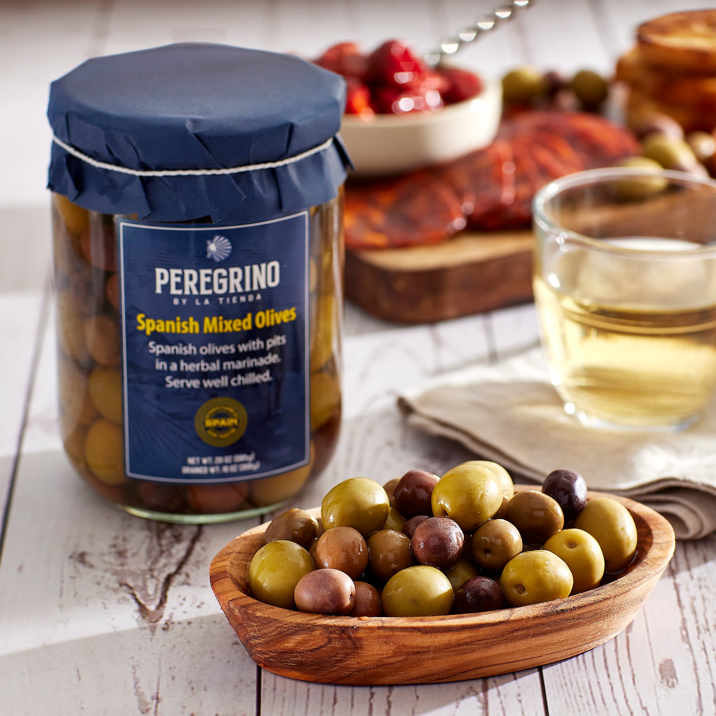 Spanish Mixed Olives by Peregrino