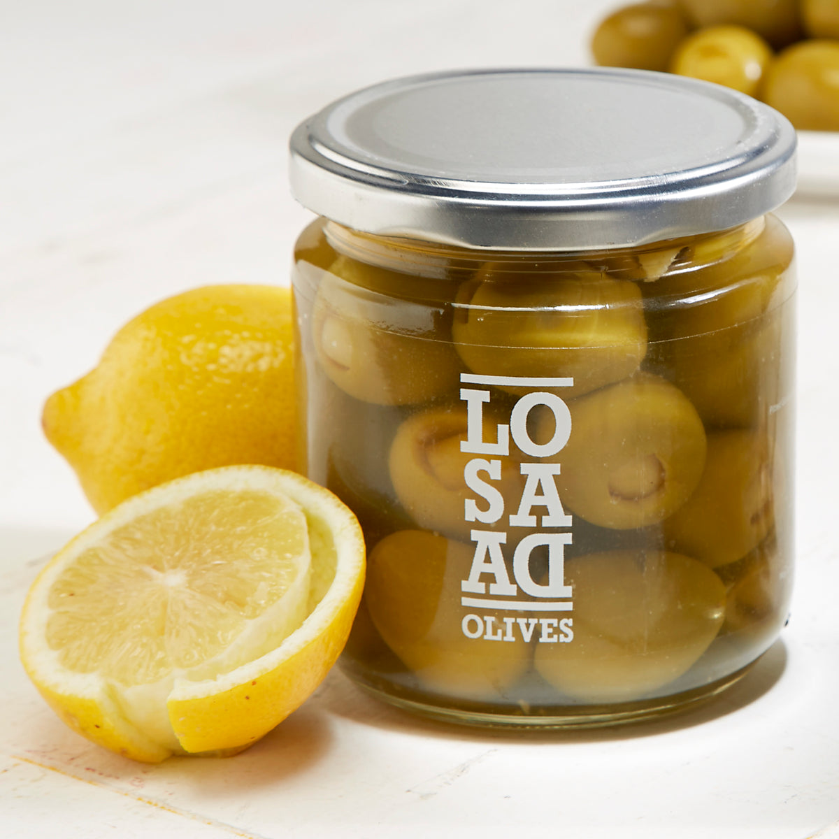 Gordal Olives Stuffed with Lemon Peel by Losada