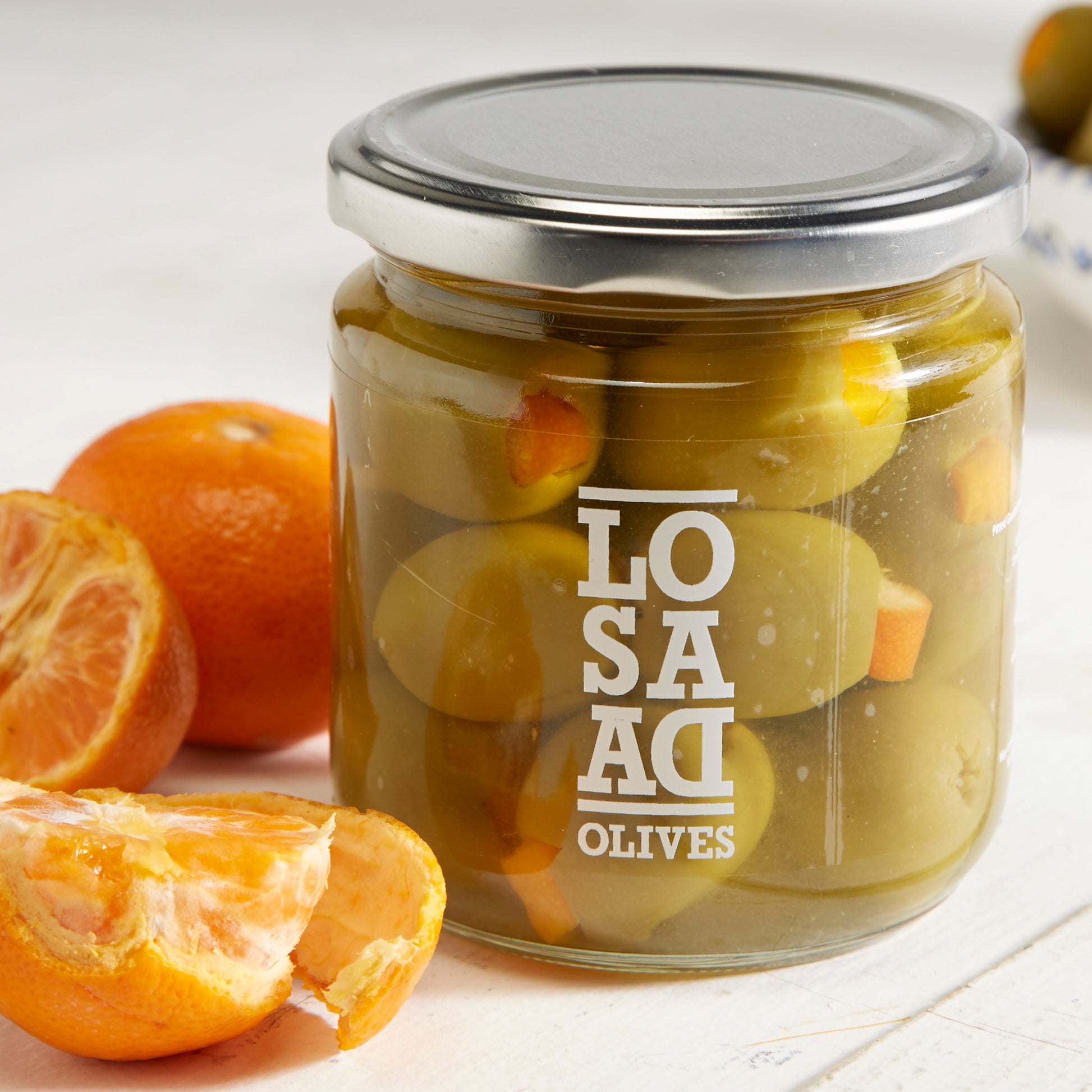 Gordal Olives Stuffed with Seville Orange by Losada