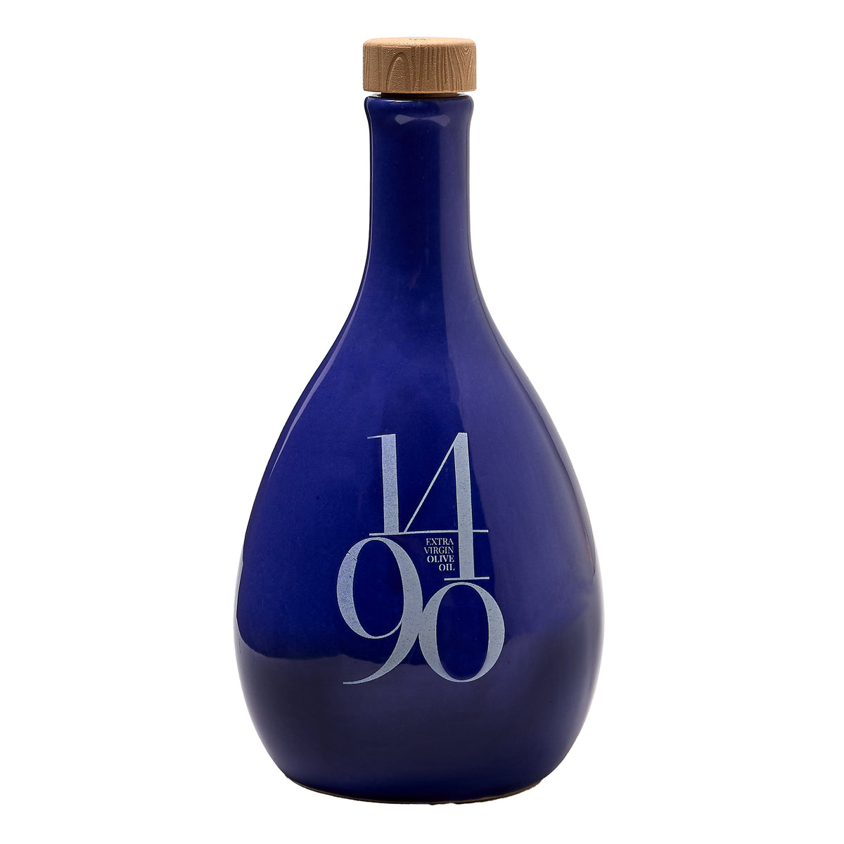 Blue Jewel Bottle of Extra Virgin Olive Oil by 1490