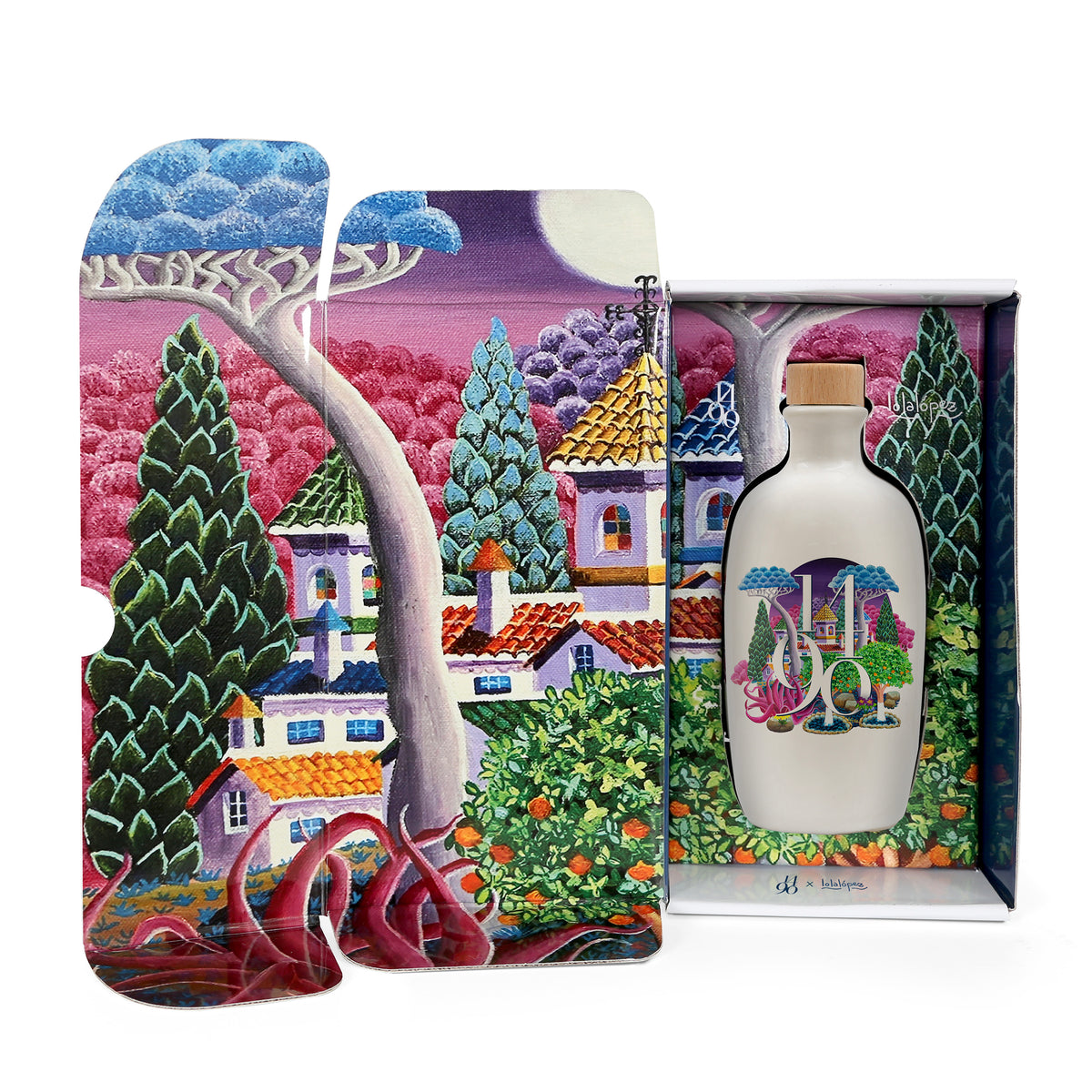 Lola López Jewel Bottle of Extra Virgin Olive Oil by 1490