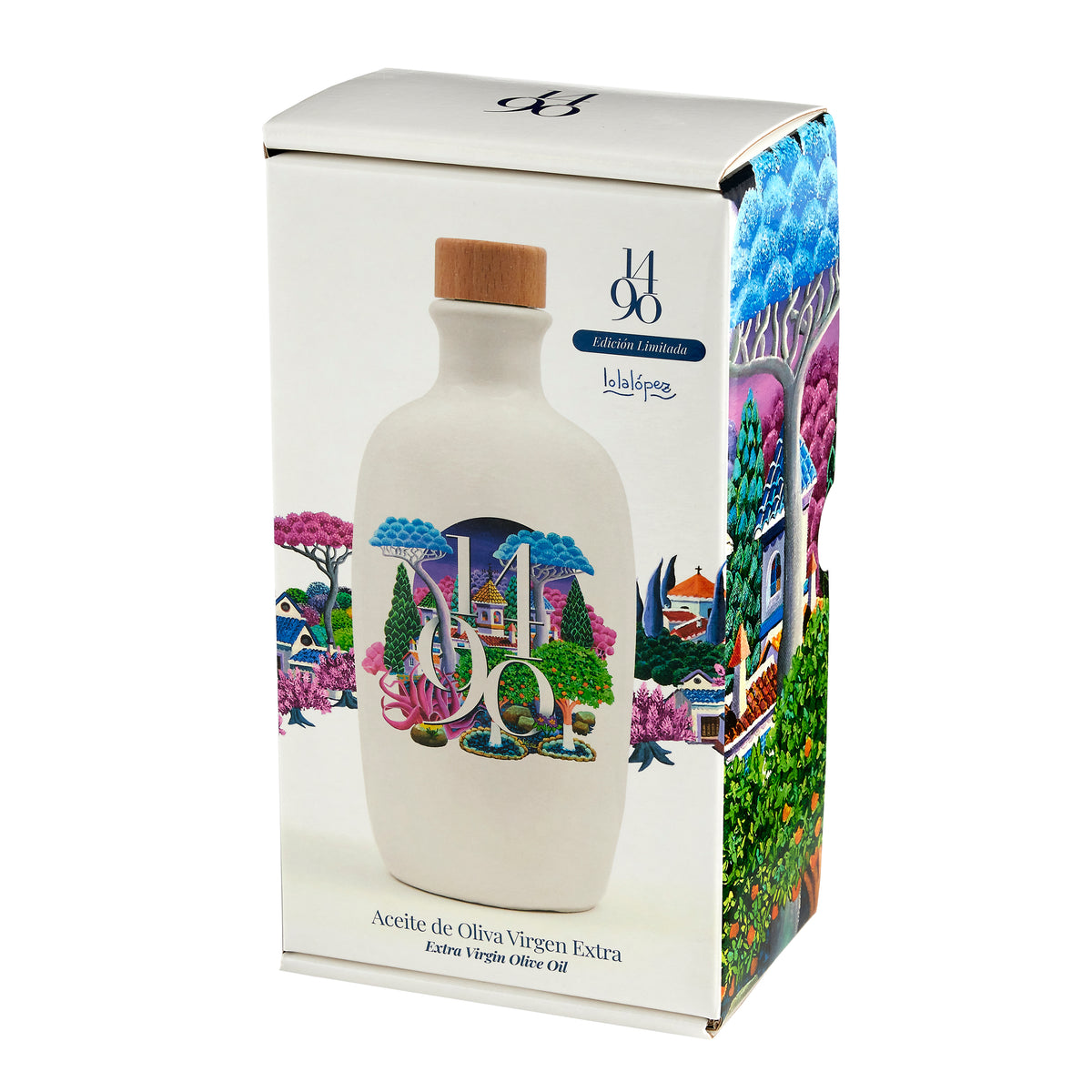Lola López Jewel Bottle of Extra Virgin Olive Oil by 1490