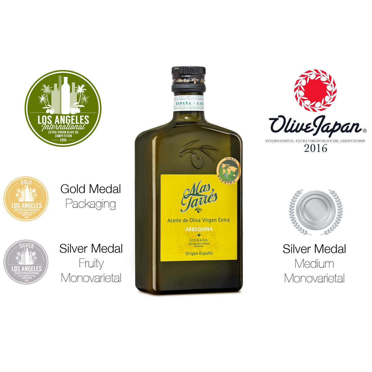 Mas Tarrés Extra Virgin Olive Oil PDO Siurana