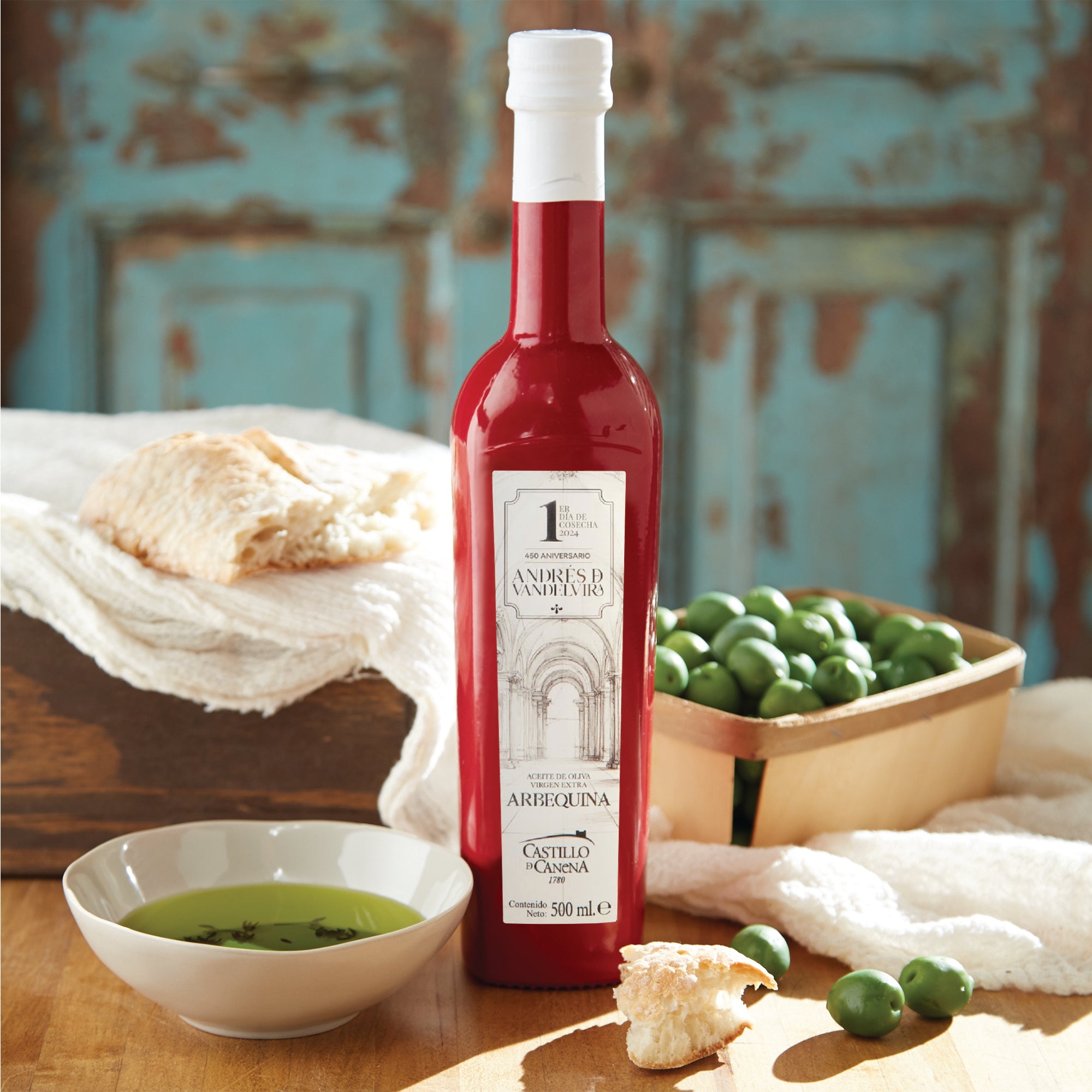'First Day of Harvest' Arbequina Extra Virgin Olive Oil
